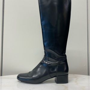 Saint Laurent Leather knee high boot